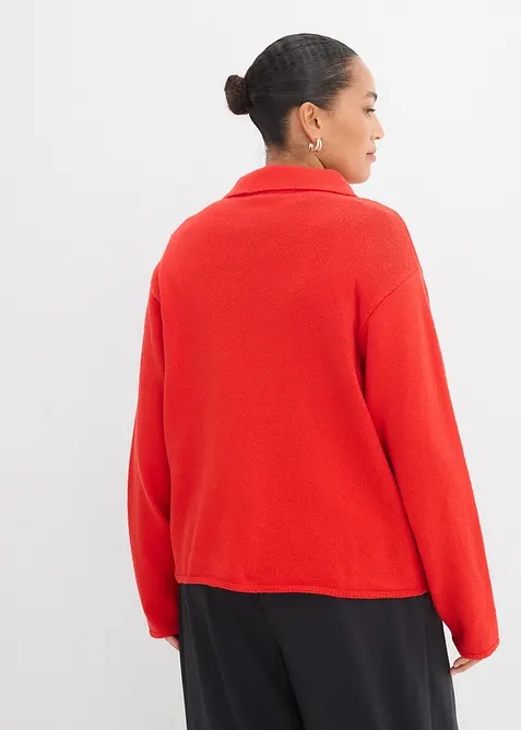 Cardigan i viskosmix, bonprix