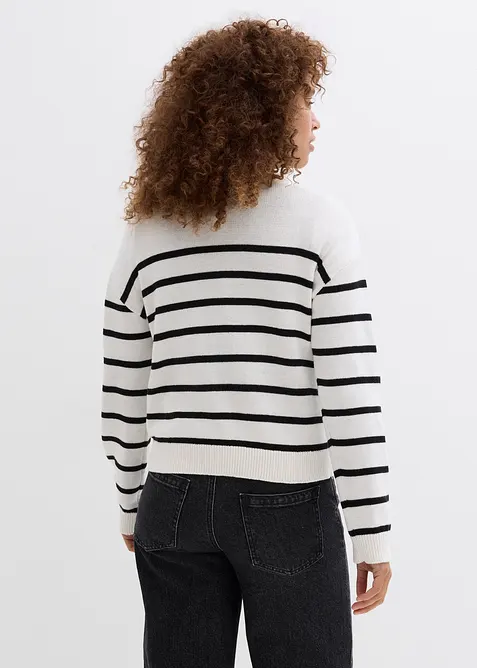 Stickad kofta, bonprix