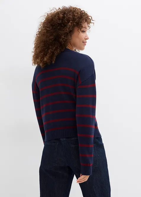 Stickad kofta, bonprix