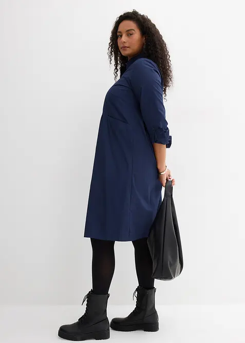 Skjortkl&auml;nning i ren bomull, bonprix