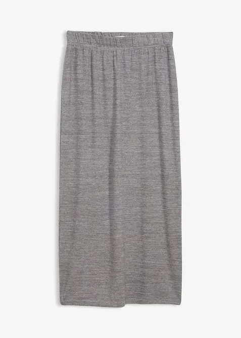 Trik&aring;kjol med stickad look, bonprix