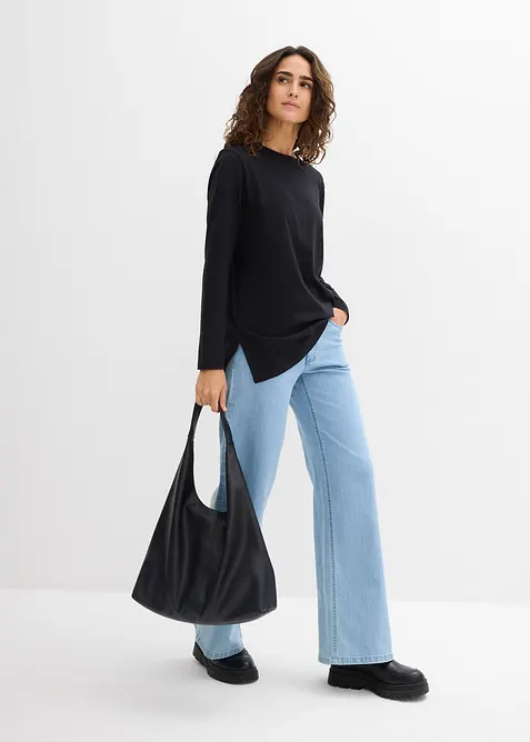 L&aring;ng topp med ekologisk bomull, bonprix