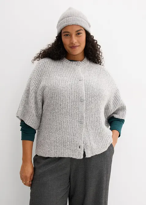 Stickad kofta, bonprix