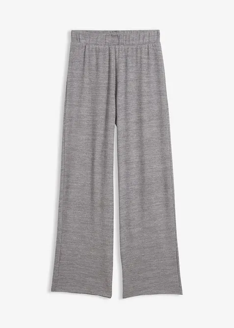 Jerseybyxa med stickad look, bonprix