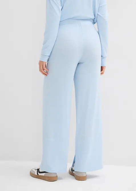 Jerseybyxa med stickad look, bonprix