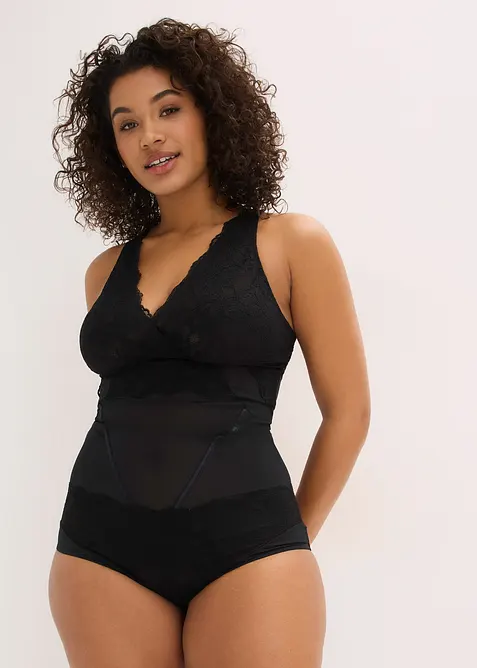 Formande body med spets och l&auml;tt formande effekt, bonprix