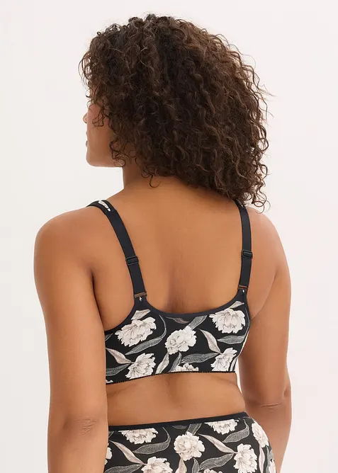 BH med framkn&auml;ppning, utan bygel (2-pack), bonprix