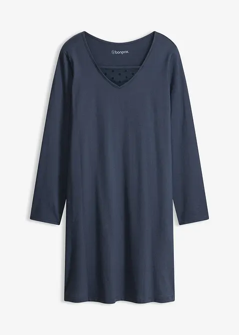 Nattlinne i mjuk bomull, bonprix