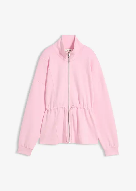 Trik&aring;jacka i mjuk viskosmix, bonprix