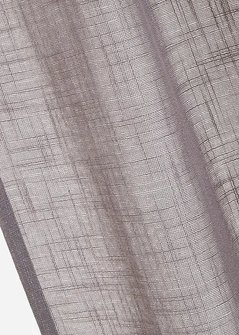 Gardinl&auml;ngd med linnelook, normal och extra bred (1-pack), bonprix