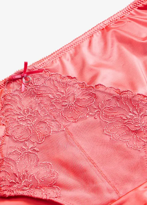 Maxitrosa med glittrande blombroderi, bonprix