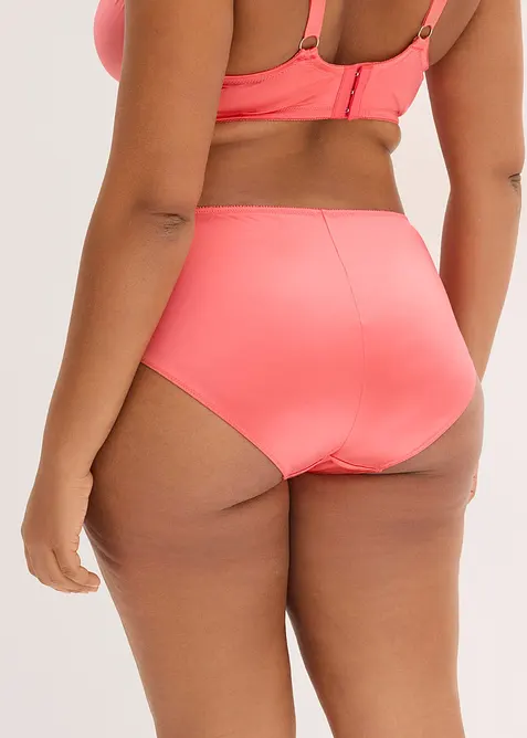 Maxitrosa med glittrande blombroderi, bonprix