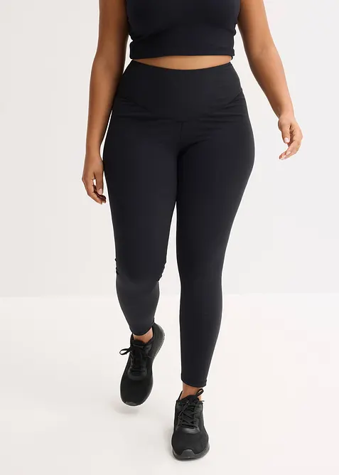 Formande sportleggings i stabilt material, bonprix