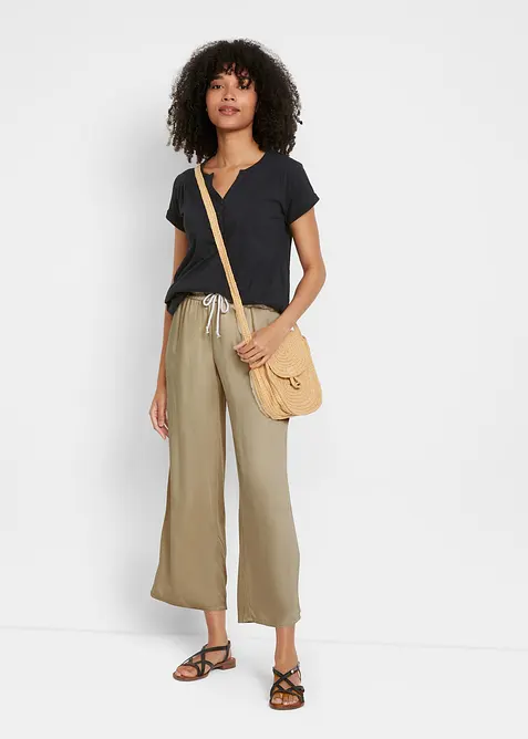 Bomullstopp, kort&auml;rmad, bonprix