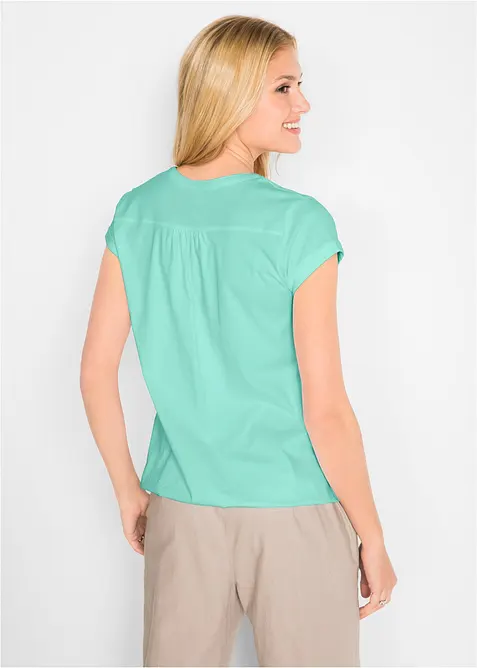 Bomullstopp, kort&auml;rmad, bonprix