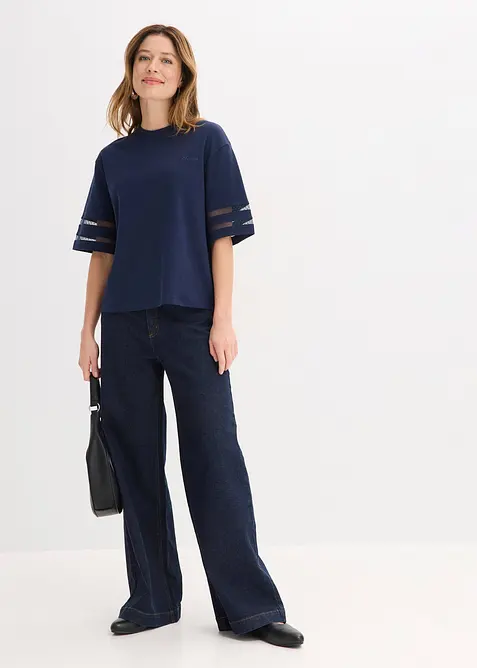 Topp av ekologisk bomull, bonprix