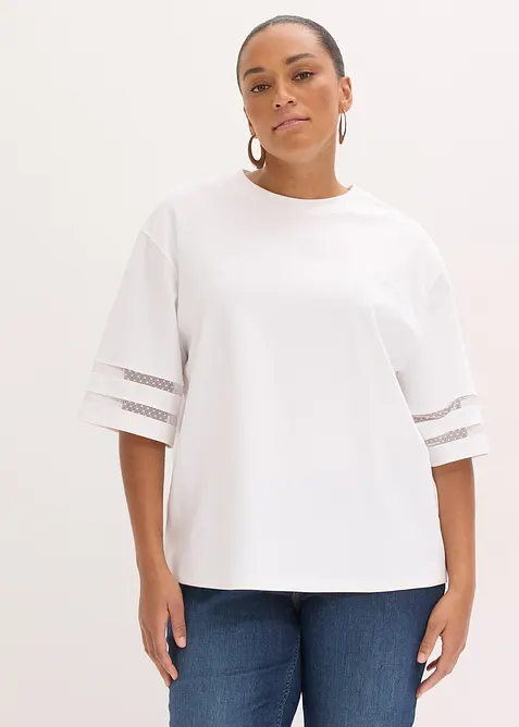 Topp av ekologisk bomull, bonprix