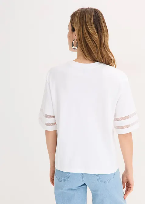 Topp av ekologisk bomull, bonprix