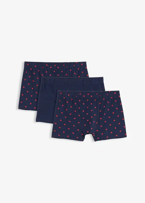 Boxershorts i tajt modell  med bomull (3-pack), bonprix