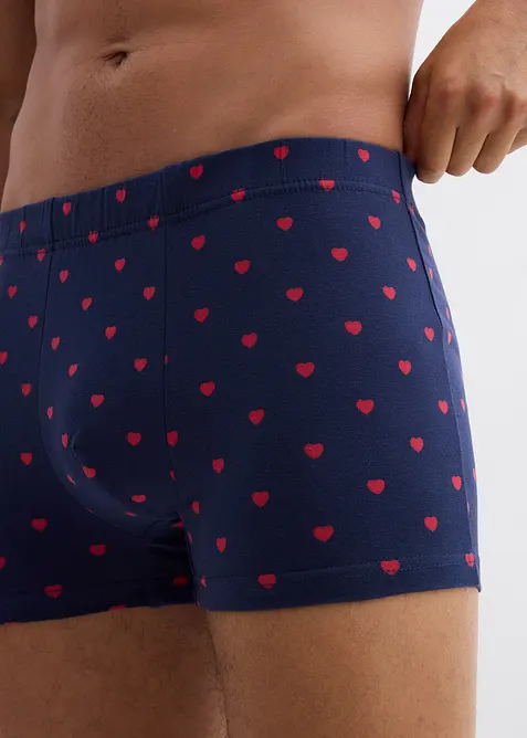 Boxershorts i tajt modell  med bomull (3-pack), bonprix