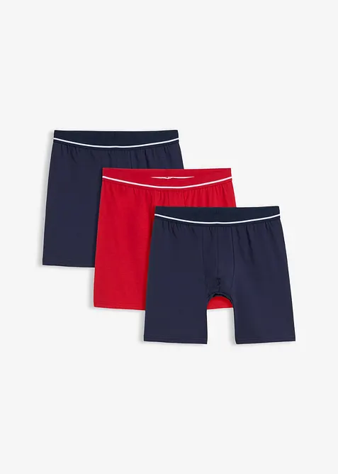 Boxershorts med bomull (3-pack), bonprix