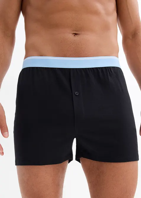 Lediga boxershorts i ekologisk bomull (3-pack), bonprix
