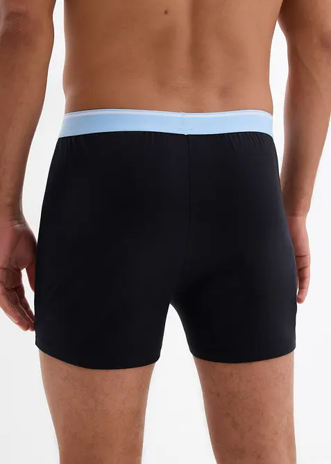 Lediga boxershorts i ekologisk bomull (3-pack), bonprix