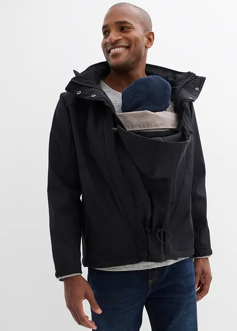 Pappajacka med babyficka fram och bak, bonprix