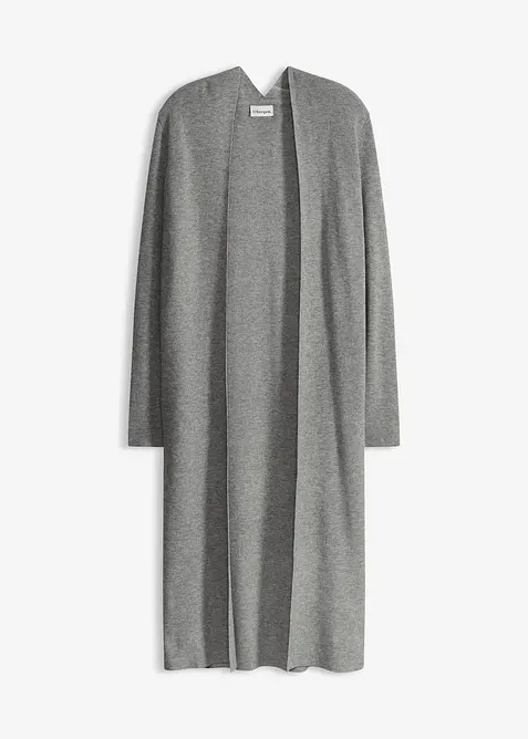 L&aring;ng cardigan med viskos, bonprix