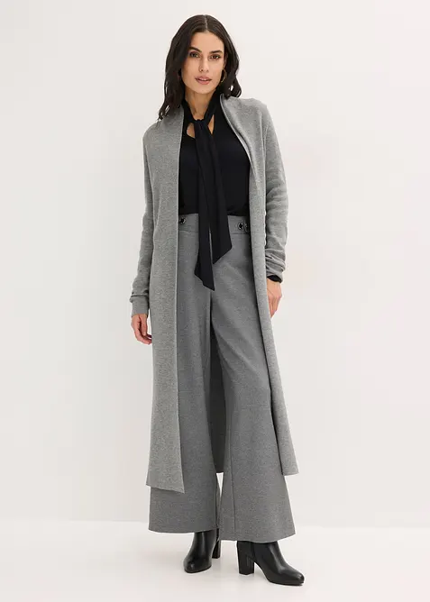 L&aring;ng cardigan med viskos, bonprix