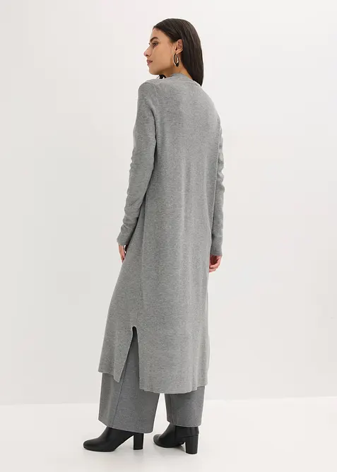 L&aring;ng cardigan med viskos, bonprix