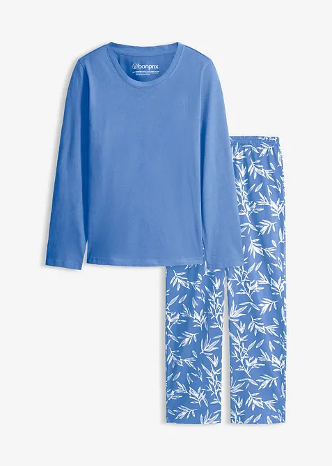 Pyjamas med 2 underdelar och &ouml;verdel (set i 3 delar), bonprix