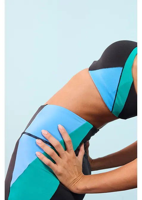 Vadderad sport-BH med medelh&ouml;gt st&ouml;d, bonprix