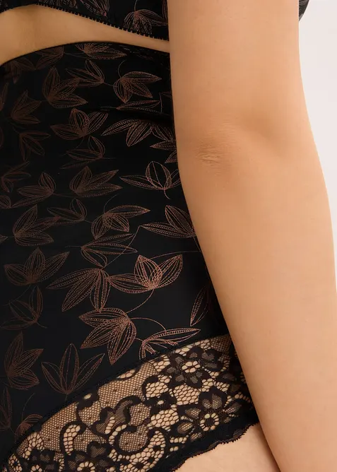 Skimrande trosa med h&ouml;g midja och kraftigt formande effekt, bonprix