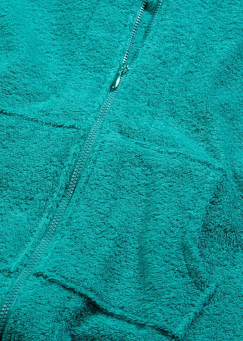 Frott&eacute;badrock av ekologisk bomull med dragkedja, bonprix