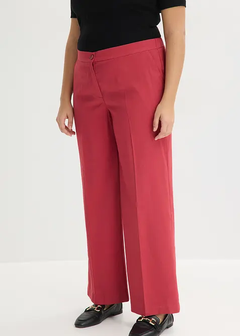 Luftig, vid byxa med viskos, bonprix