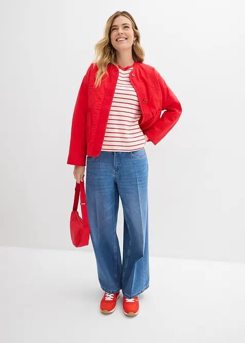 T-shirt av tjock ekologisk bomull, bonprix