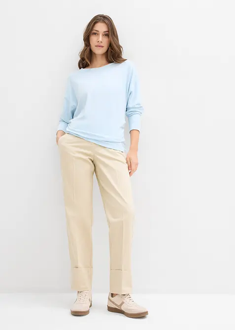 L&aring;ng&auml;rmad topp i sk&ouml;n Punto di Roma, bonprix