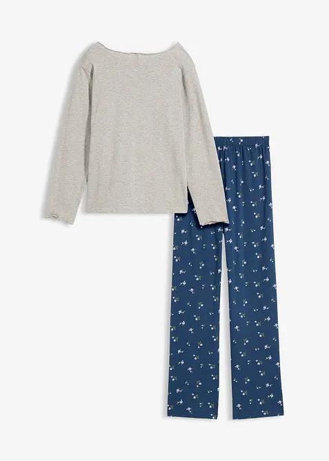 Pyjamas med mjuk bomull, bonprix