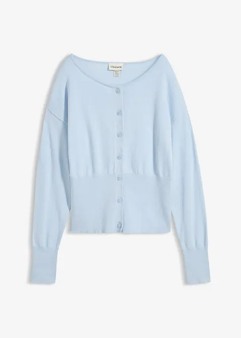 Finstickad cardigan, bonprix