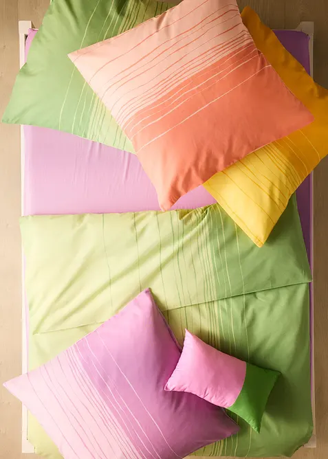 P&aring;slakanset i bomullsblandning, bonprix