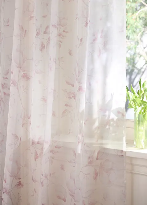 Gardin med blomm&ouml;nster (1-pack), bonprix