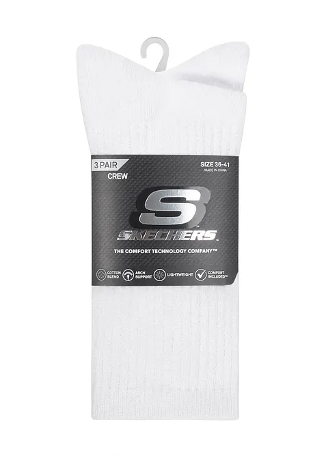 Strumpor fr&aring;n Skechers (3-pack), Skechers