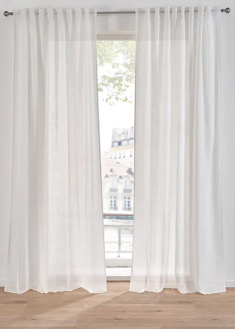 Gardin i material med struktur (1-pack), bonprix