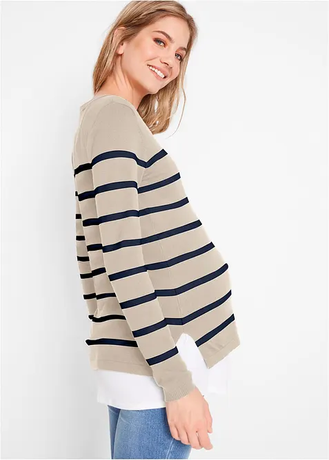 Tunn mamma-/amningstr&ouml;ja, bonprix