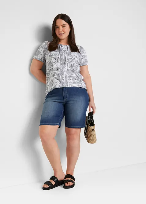 Jeans Bermudas Mid Waist, bonprix