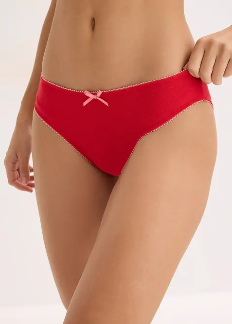 Trosa med h&aring;lm&ouml;nster (5-pack), bonprix