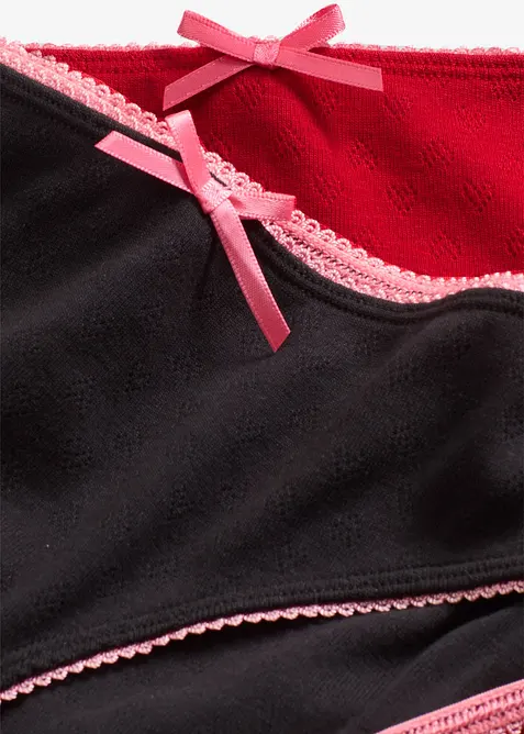 Trosa med h&aring;lm&ouml;nster (5-pack), bonprix