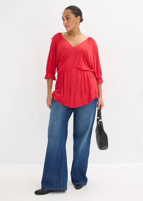 Tunika av viskosmix, bonprix