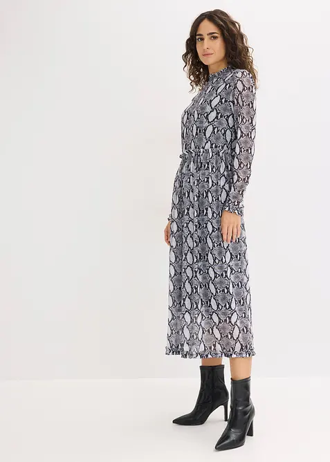 Midikl&auml;nning av mjuk mesh, bonprix